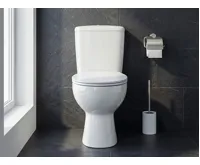 AQUALINE JOSE WC kombi, dvojtlačítko 3/6l, zadní odpad, bílá (4)