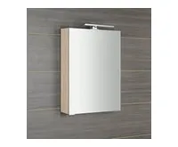 SAPHO MIRRÓ galerka s LED osvětlením, 50x70x16cm, levá/pravá, jilm bardini (1)