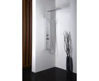 AQUALINE TUSA sprchový panel 200x1400mm, stříbrná (10)