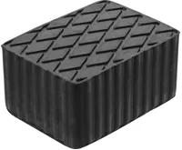 BGS Gumová podložka, pro zvedací plošiny, 160 x 120 x 80 mm