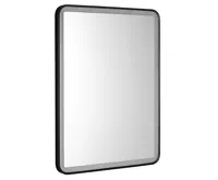 AQUALINE SWIDA zrcadlo s LED osvětlením 60x80cm, dotykový senzor, stmívatelné, černá mat AQUALINE SWIDA zrcadlo s LED osvětlením 60x80cm, dotykový senzor, stmívatelné, černá mat