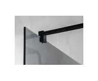 GELCO VARIO BLACK jednodílná sprchová zástěna do prostoru, matné sklo, 1400 mm (1)