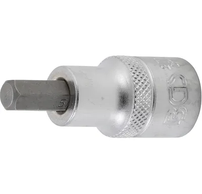 BGS Nástrčná hlavice, 12,5 mm (1/2"), vnitřní šestihran 5/16"