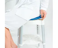 RIDDER HANDICAP stolička otočná, nastavitelná výška, bílá/modrá (5)