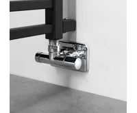 SAPHO METRO SPACE otopné těleso 550x1430 mm, do prostoru, černá mat (4)