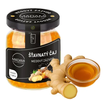 MADAMI s.r.o. Šťavnatý čaj Madami Medový zázvor 55g