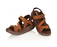 Fit Walk Zeštíhlující sandály FIT WALK hnědé