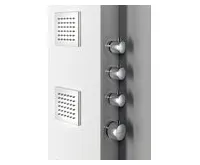 POLYSAN SPIRIT SQUARE termostatický sprchový panel 250x1550mm, bílá (1)