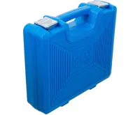 BGS Hlavice nástrčné tvrzené, šestihranné, 12hranné, 12,5 mm (1/2"),vel. E10 - E24, 10dílná - (3)