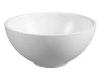 SAPHO MINOR umývátko na desku, litý mramor, Ø 26cm, bílá (11)