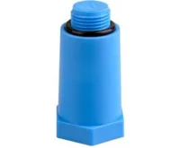 PPR záslepka  1/2&quot; montážní - Modrá