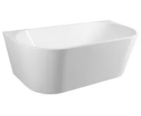 AQUALINE TAJO nástěnná stojící vana, 180x80cm, bílá AQUALINE TAJO nástěnná stojící vana, 180x80cm, bílá