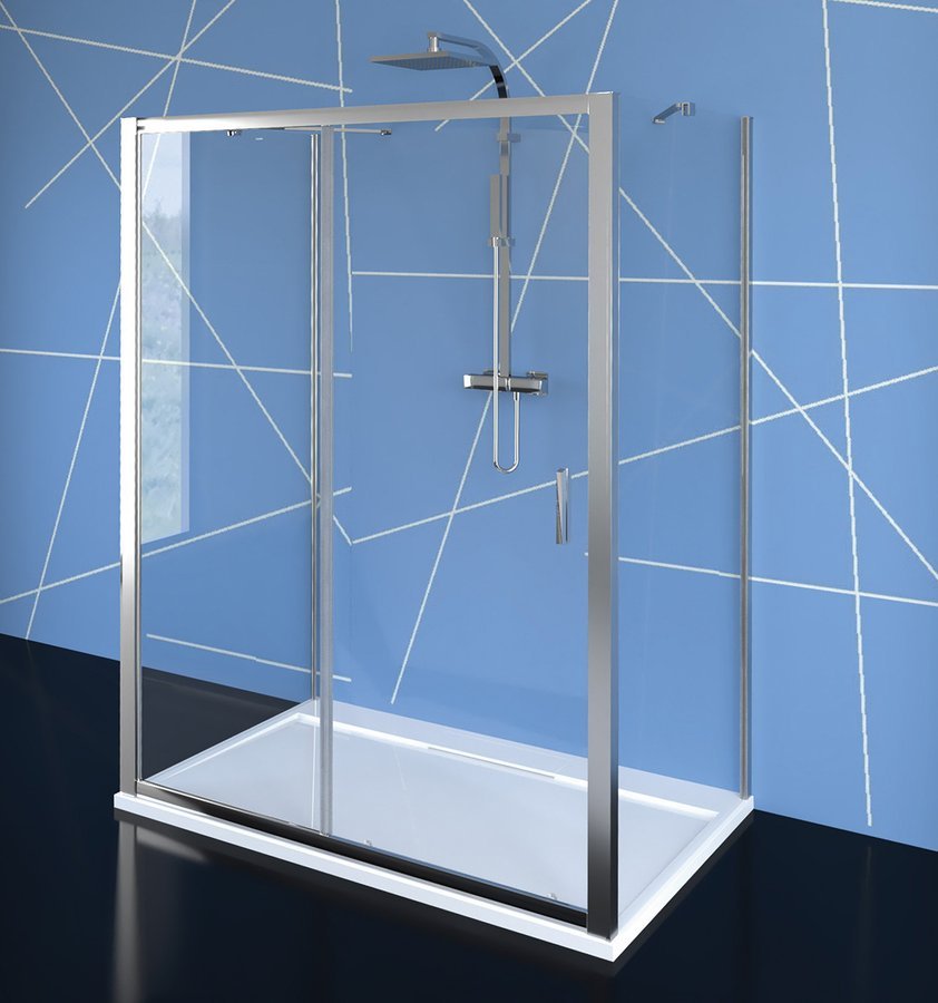 POLYSAN EASY třístěnný sprchový kout 1400x700mm, L/P varianta, čiré sklo