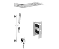 SAPHO LATUS podomítkový sprchový set s pákovou baterií, 3 výstupy, chrom SAPHO LATUS podomítkový sprchový set s pákovou baterií, 3 výstupy, chrom