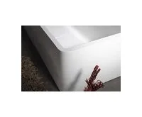 POLYSAN MARLENE CURVE L MONOLITH obdélníková vana 185x85x63cm, bílá (1)