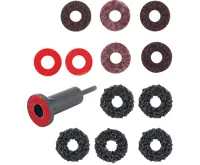 BGS Sada brusek na náboje kol, pro rozpěrné šrouby a čepy matic kol, 14dílná