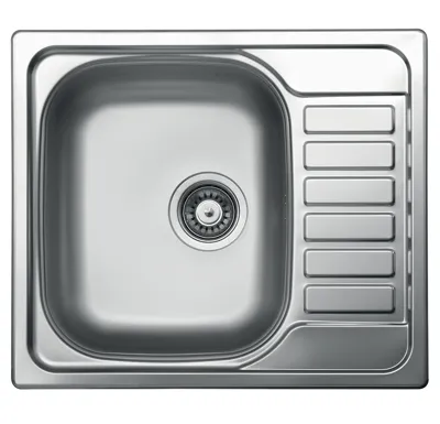 NOVASERVIS Dřez nerez s odkapávací plochou - DR50/58
