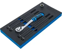 BGS Ráčna a sada šroubů se zápustnou hlavou k montáži motorů,  pro Smart,  6dílná BS6642 (1)