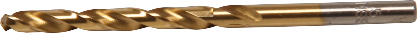 Bgs vrták spirálový, hss-g, s titanovým povrchem, 5,0 mm