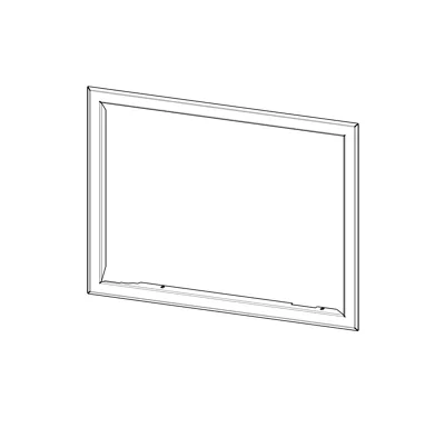 ROMOTOP Krycí rámeček IMPRESSION 3G 59.44.14(16), krycí