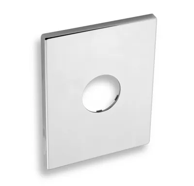 NOVASERVIS Kryt podomítkového boxu OBDÉLNÍK chrom - KRYT0050C,0