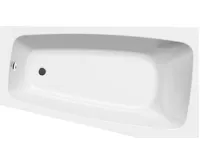 AQUALINE BEROUNKA rohová vana 160x90x42cm, pravá, bílá