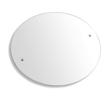 NOVASERVIS Zrcadlo ovál 60 x 50 cm Metalia 3 - 6317
