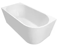 AQUALINE TIBERA L rohová stojící vana, 170x80cm, bílá AQUALINE TIBERA L rohová stojící vana, 170x80cm, bílá