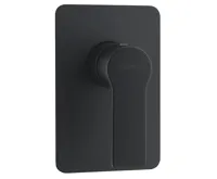 SAPHO PAX podomítková sprchová baterie, 1 výstup, černá mat SAPHO PAX podomítková sprchová baterie, 1 výstup, černá mat
