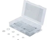 BGS Sada pérových podložek / podložek, O 4 - 8 mm, 250dílná BGS Sada pérových podložek / podložek, O 4 - 8 mm, 250dílná