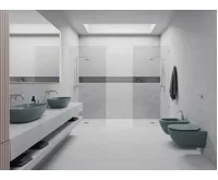 GSI NUBES keramické umyvadlo na desku 50x35cm, agave mat (4)