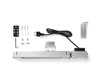 Ohřívač terasy | 2000 W | 9 Nastavení Teploty | Na zeď | IP65 | Hliník (17)