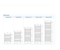 Koupelnový radiátor Korado Koralux Linear Max KLM 450/1220 (2)