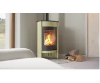 HS Flamingo Krbová kamna MASTERFLAMME ® Medie I, olivová (24)