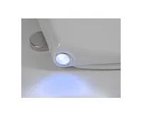 SAPHO PHARO WC sedátko s LED podsvícením, Soft Close, Easy Take, bílá (1)
