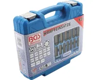 BGS Hlavice nástrčné 1/2",  3/8" - 1", 14 dílů, tvrzené prodloužené (1)