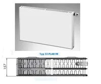 Radiátor PLAN VK 33-500/2000 - PURMO