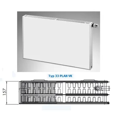 Radiátor PLAN VK 33-600/1000 - PURMO