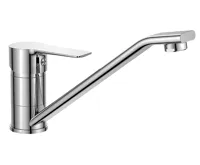 BRUCKNER BARON stojánková dřezová baterie, 186mm, otočné ramínko, chrom