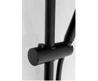 SAPHO Sprchová souprava, posuvný držák 700mm, černá mat (5)