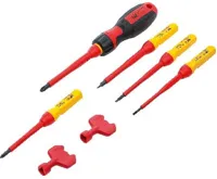 BGS Sada šroubováků VDE ,  s výměnnými čepelemi ,  8 ks. (1)