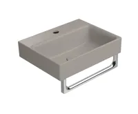 GSI NUBES keramické umývátko 40x32cm, tortora mat (4)