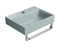 GSI NUBES keramické umývátko 40x32cm, broušená spodní hrana, ghiaccio mat (5)