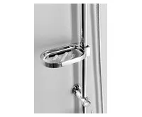 AQUALINE ZARA sprchový sloup k napojení na baterii, hlavová, ruční sprcha, chrom (1)