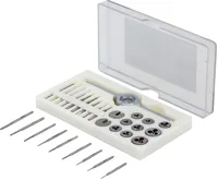 BGS Sada závitníků a oček, M1 - M2,5, 31dílná BS902 BGS Sada závitníků a oček, M1 - M2,5, 31dílná BS902