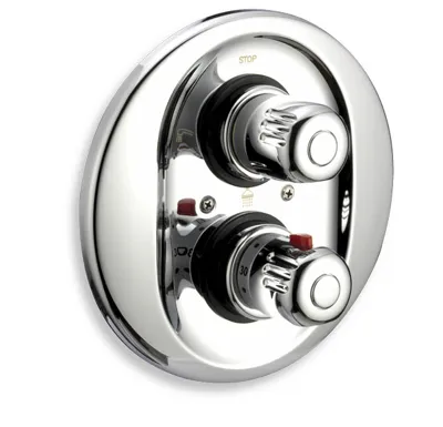 NOVASERVIS Sprchová termostatická baterie 3-cestný ventil Aquamat chrom - 2650RX,0