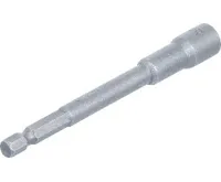 BGS Hlavice nástrčná, velmi dlouhá, pro vrtačky, pohon vnější šestihran 6,3 mm,(1/4")Drive,8mm (2)