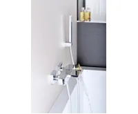 SAPHO DIMY nástěnná vanová termostatická baterie, kaskáda, chrom (4)