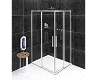 POLYSAN ALTIS obdélníkový sprchový kout 900x800 mm, L/P varianta, rohový vstup, čiré sklo