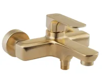 SAPHO SPY nástěnná vanová baterie, zlato mat SAPHO SPY nástěnná vanová baterie, zlato mat